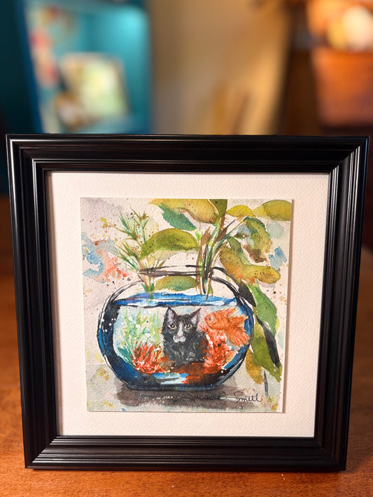Original Impressionist Watercolor